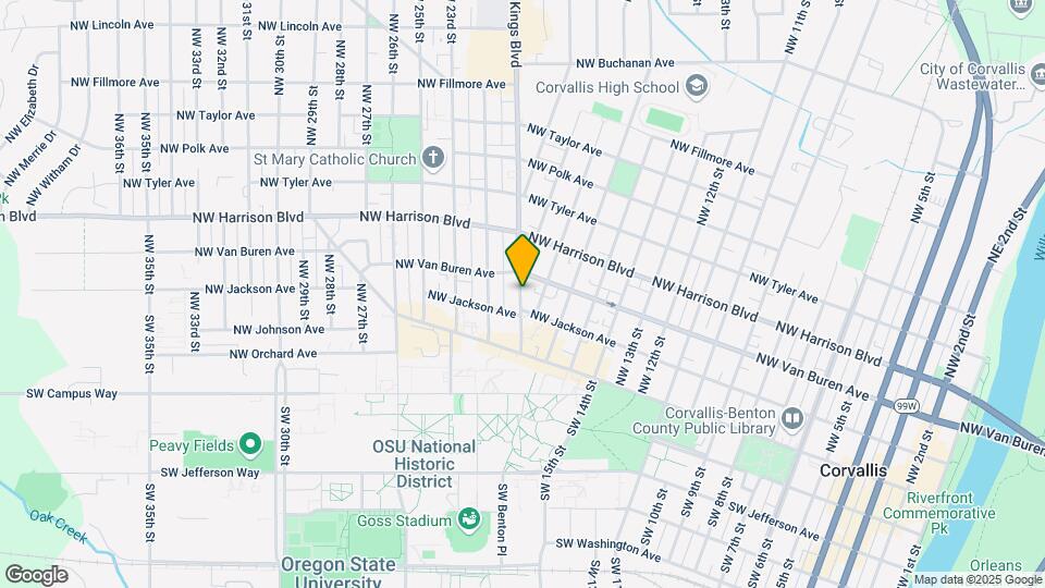 235 NW Kings Blvd Map and Location Details