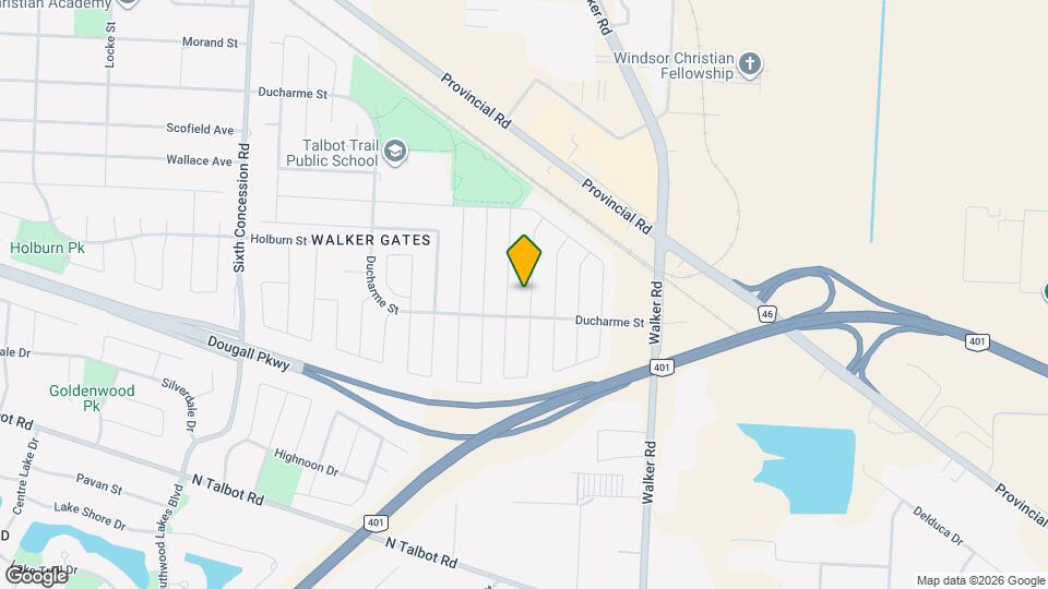 4665 Fontana Ave Map and Location Details