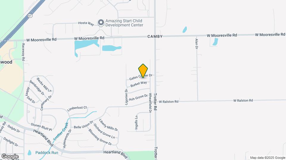 8348 Burket Way Map and Location Details