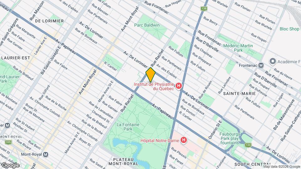 4057-4065 Dorion Rue Map and Location Details