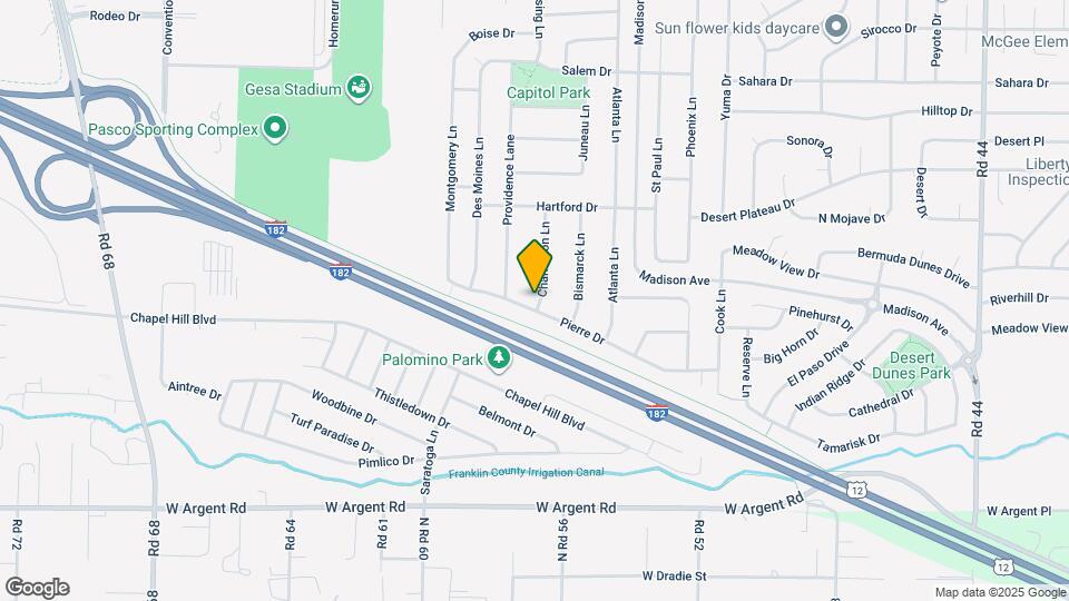 5701 Pierre Dr Map and Location Details