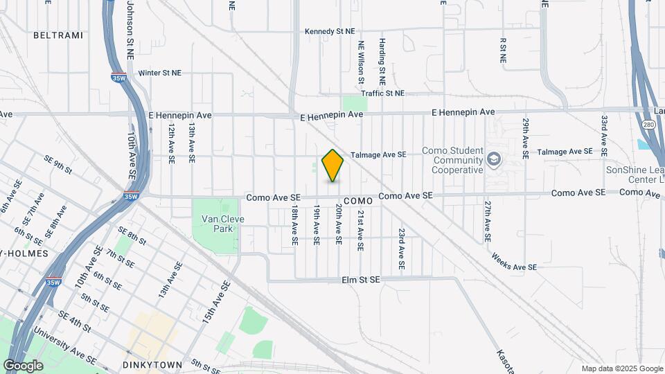 1015 20th Ave SE, Unit Whole House Map and Location Details