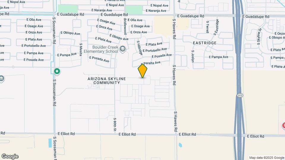 8159 E Paloma Ave Map and Location Details