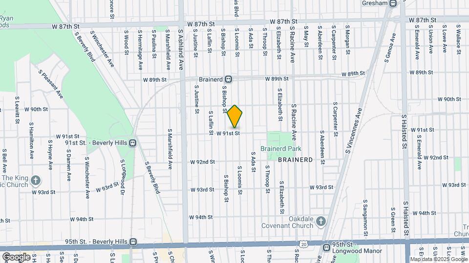 9058 S Loomis St Mapa y Detalles de la Ubicación