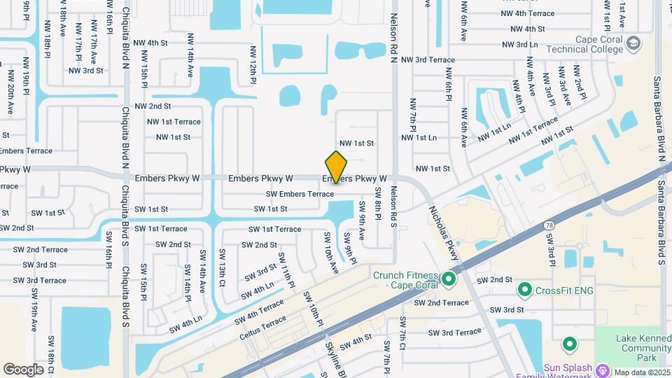 927 SW Embers Terrace Map and Location Details