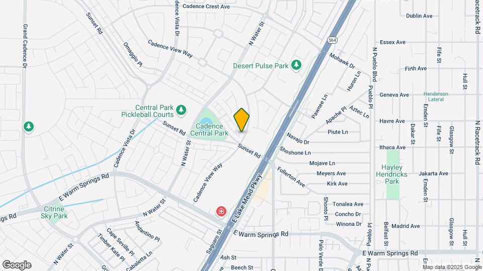 408 Cadence View Way Map and Location Details