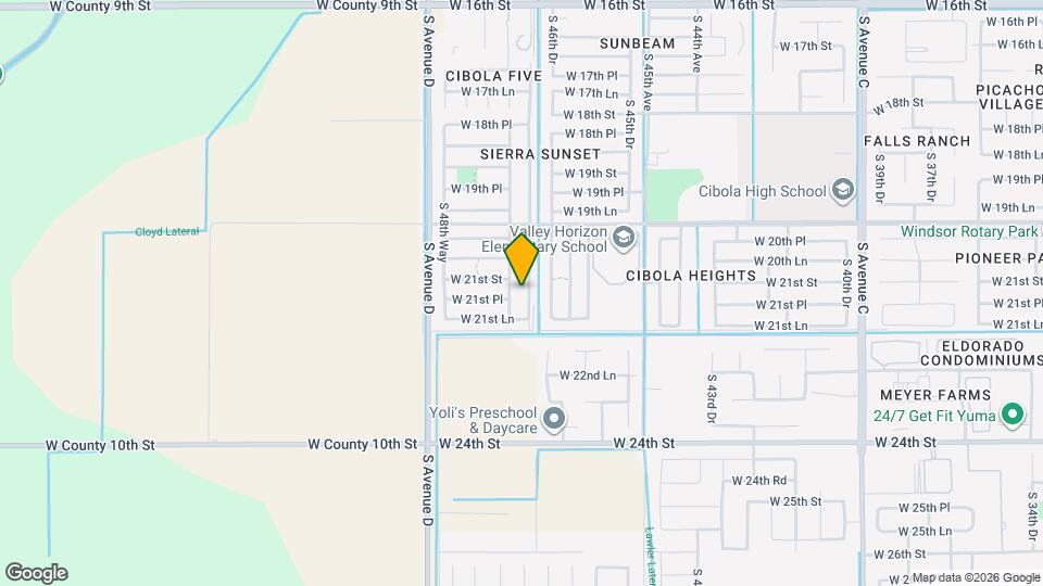 2146 S 47th Ave Map and Location Details