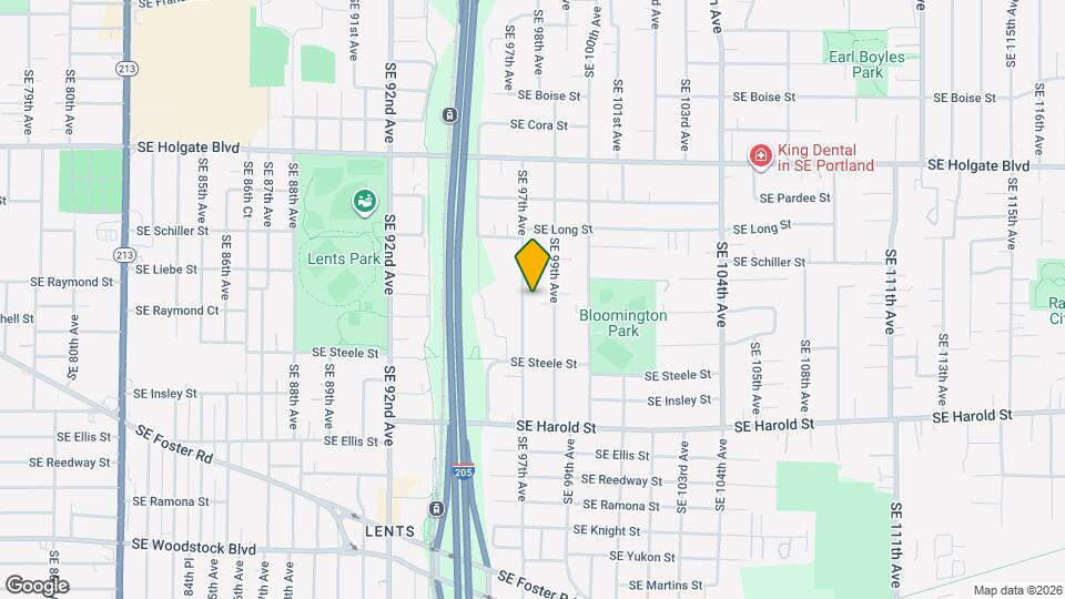 5002 SE 97th Ave Map and Location Details