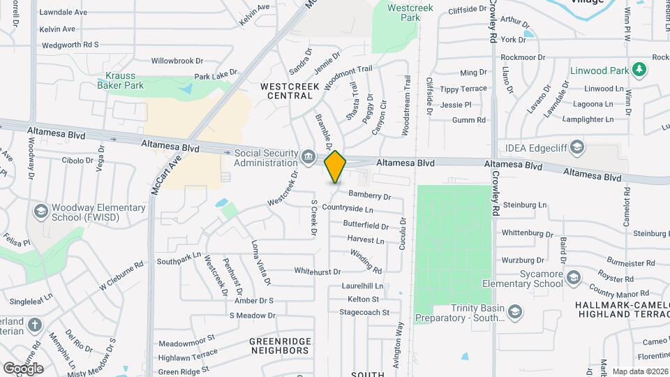 6600 Brookhaven Ct Map and Location Details