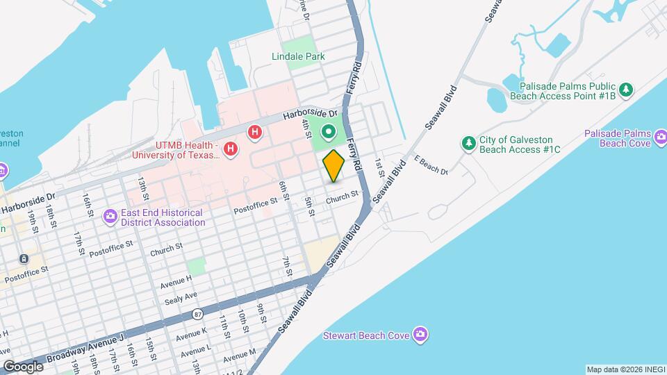 508 Holiday Dr, Unit Unit #1 Mapa y Detalles de la Ubicación