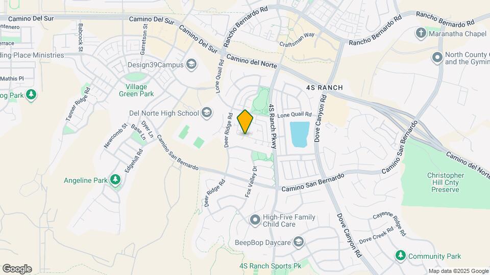 9955 Fieldthorn St Map and Location Details