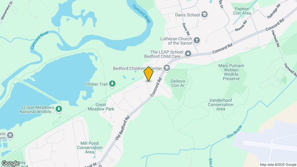 447 Concord Rd Mapa y Detalles de la Ubicación