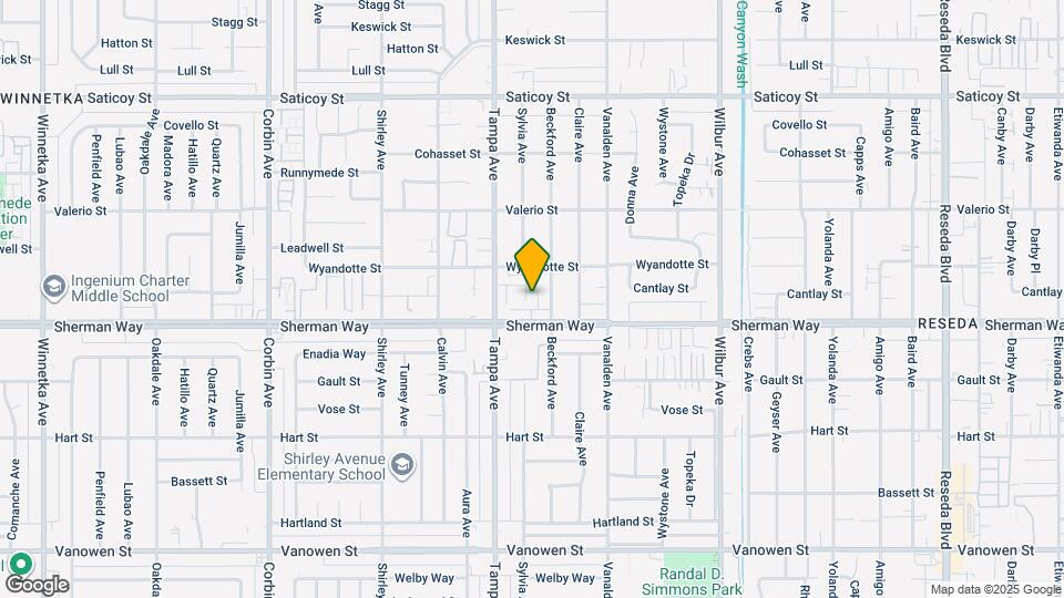 19221 Sherman Way, Unit Unit#7 Mapa y Detalles de la Ubicación
