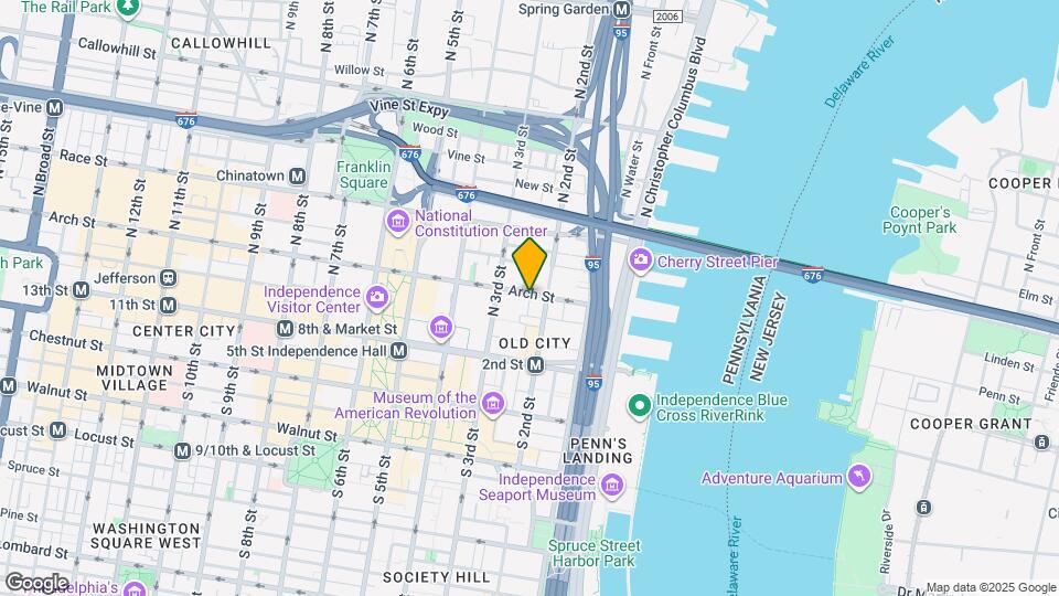 218 Arch St Map and Location Details