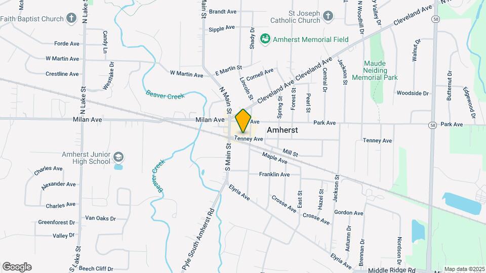 173 Tenney Ave Map and Location Details
