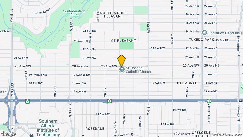2020 6 St NW Map and Location Details