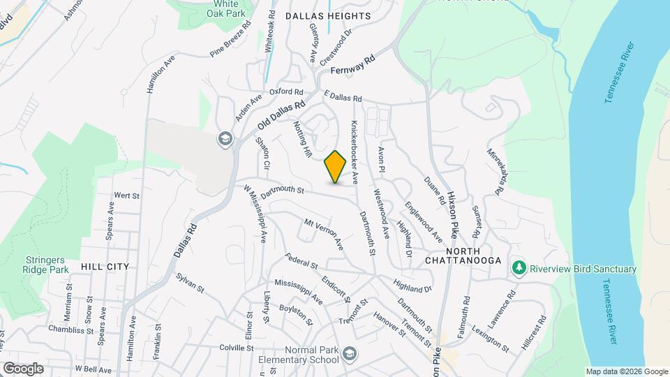 1710 Ichabod Ln, Unit B Mapa y Detalles de la Ubicación