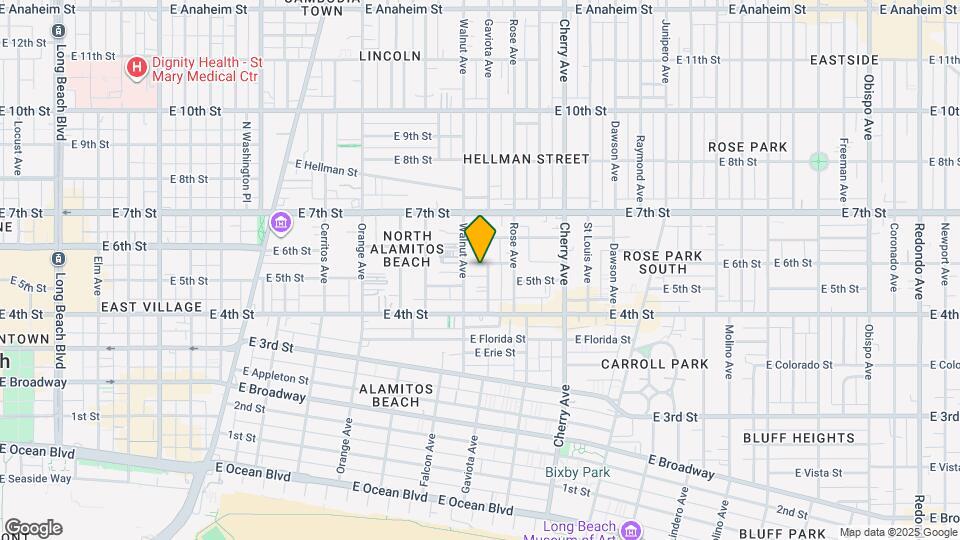 485 Gaviota Ave Map and Location Details