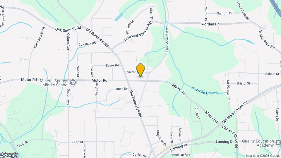 1223 Motor Rd Map and Location Details