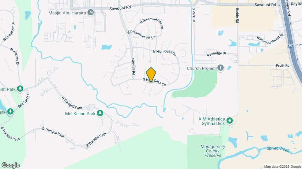22 S Rain Forest Ct Map and Location Details