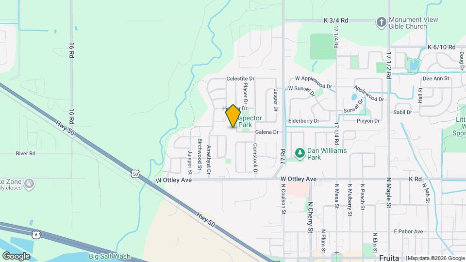 601 Silver Plume Dr Map and Location Details