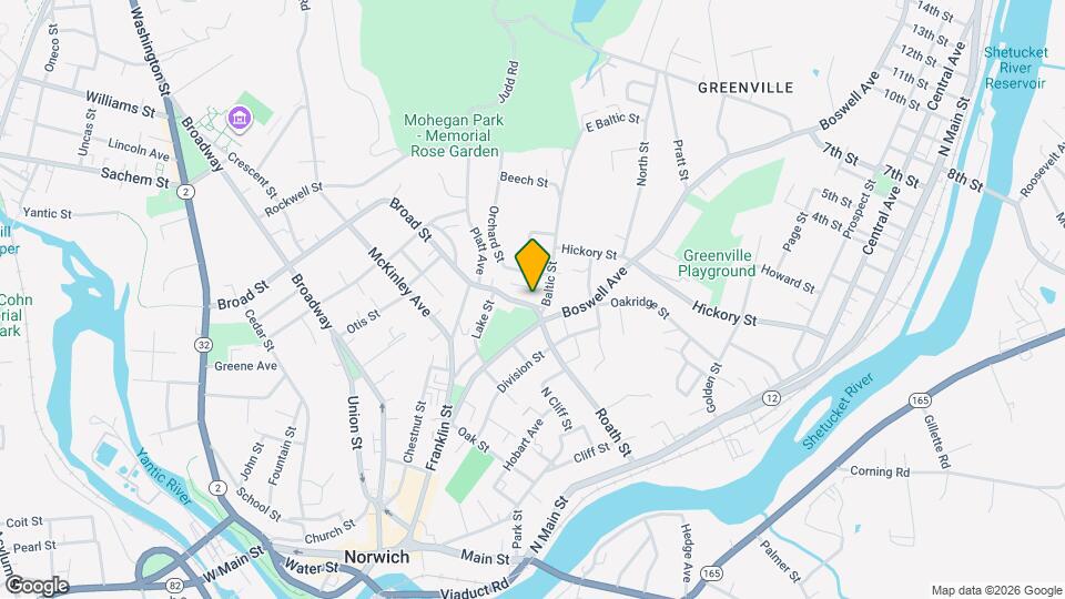 258 Broad St, Unit 2 Map and Location Details