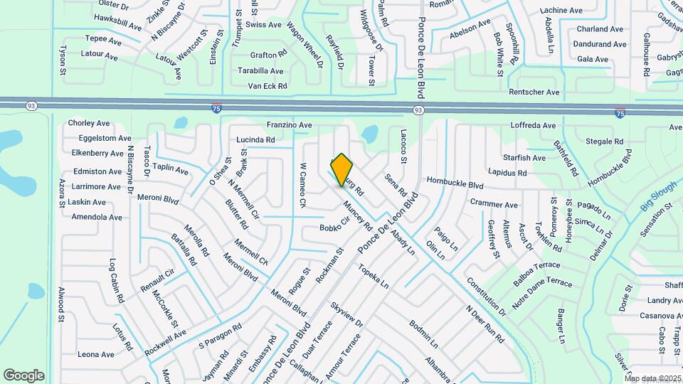 7332 Muncey Rd Map and Location Details