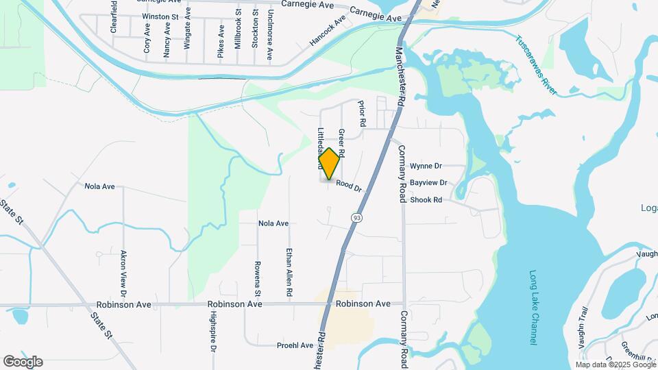 850 Rood Dr Map and Location Details