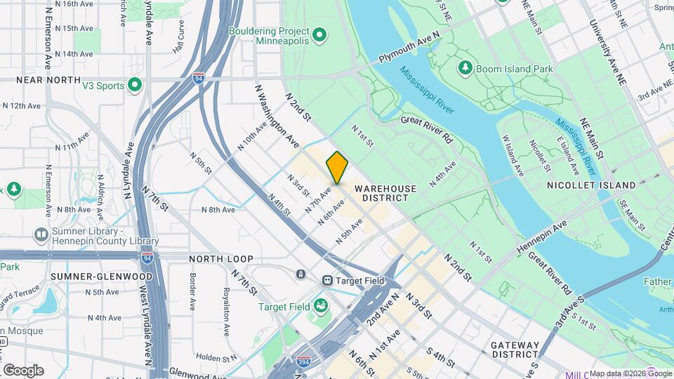 607 N Washington Ave, Unit SI ID1468094P Map and Location Details