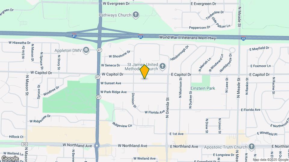 324 W Sunset Ave Map and Location Details