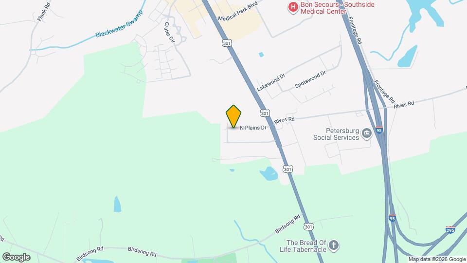 122 N Plains Dr Mapa y Detalles de la Ubicación