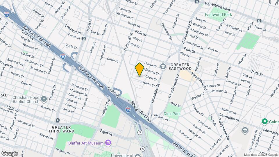4327 Harby St Map and Location Details