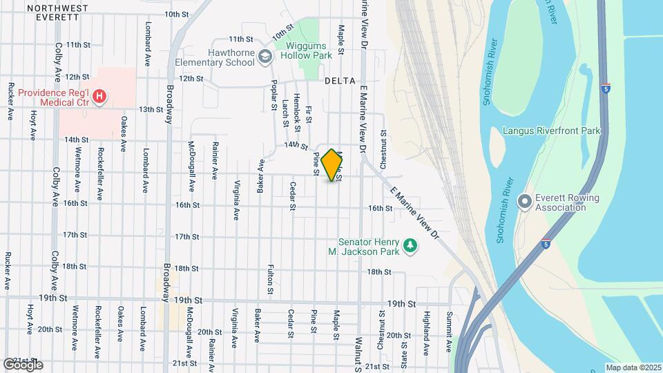 1512 Maple St, Unit UP Mapa y Detalles de la Ubicación