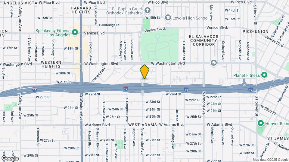 1880 w 20th St Mapa y Detalles de la Ubicación