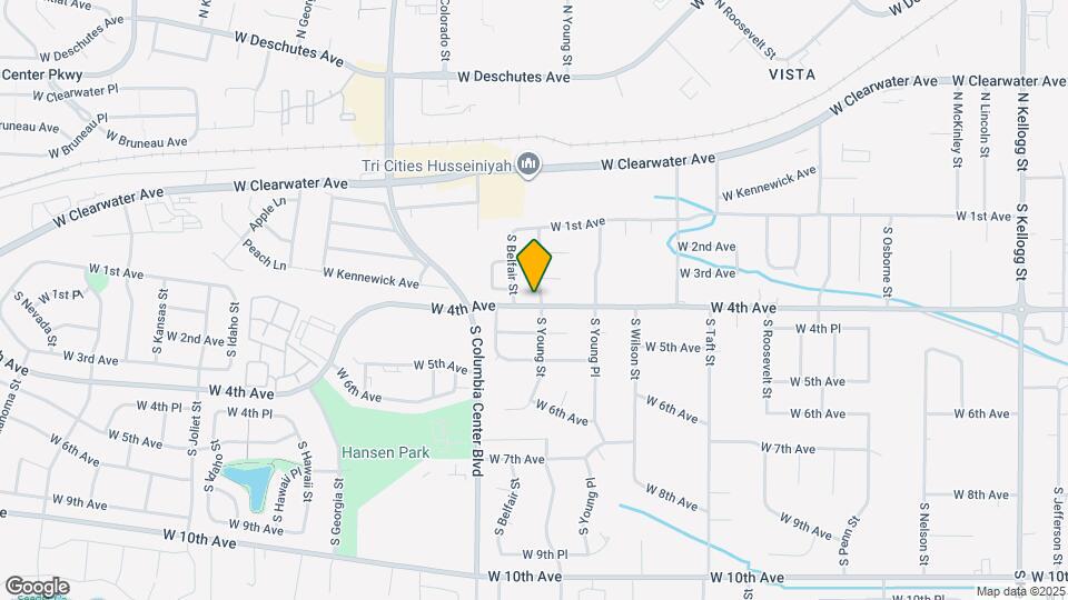 322 S Young St Map and Location Details