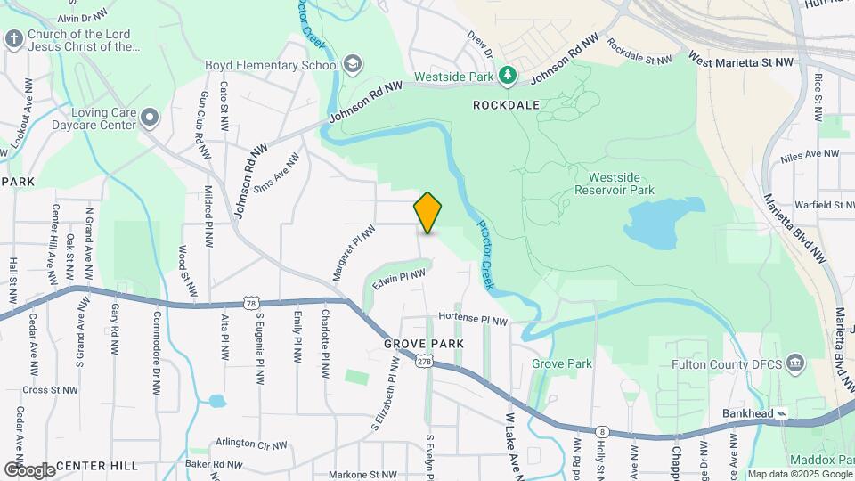 889 Edwin St NW Map and Location Details