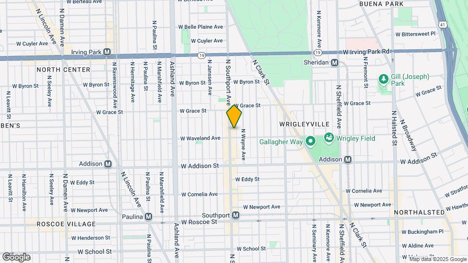 3709 N Southport Ave Map and Location Details
