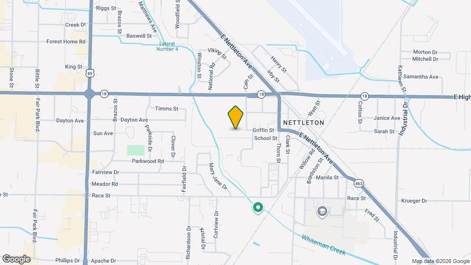 3705 Griffin St Map and Location Details