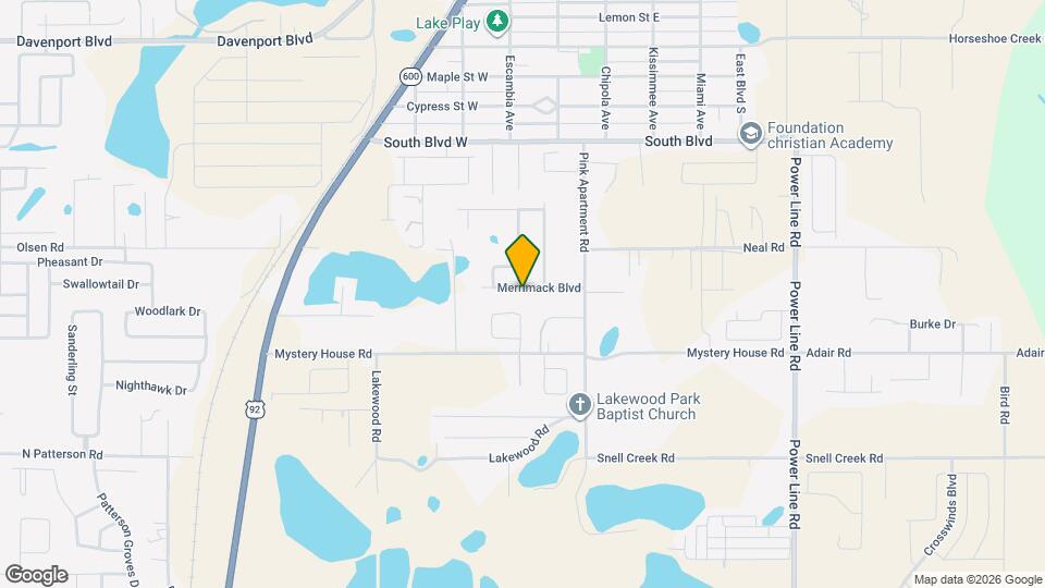1077 Merrimack Blvd Map and Location Details