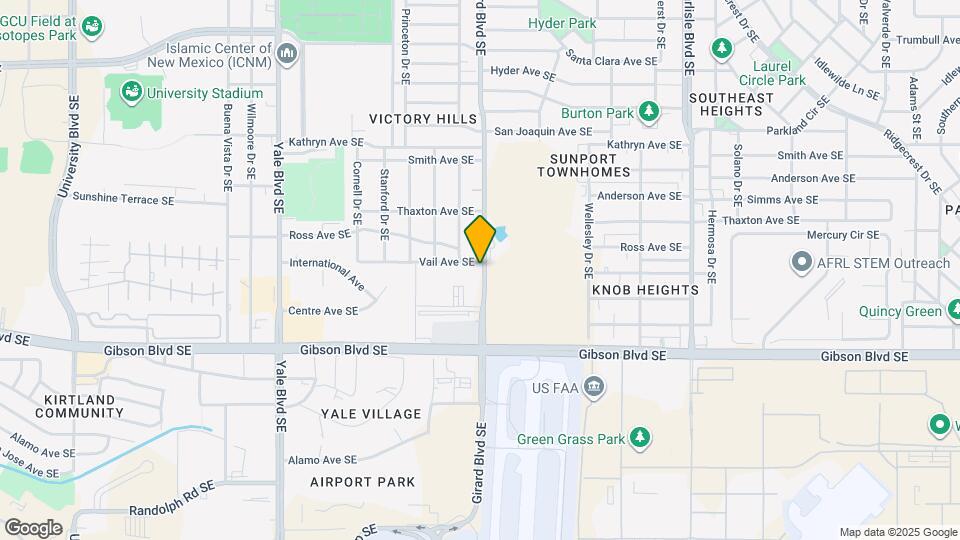 1801 Girard Blvd SE Map and Location Details