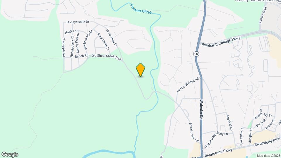 1132 Shoal Creek Rd Map and Location Details
