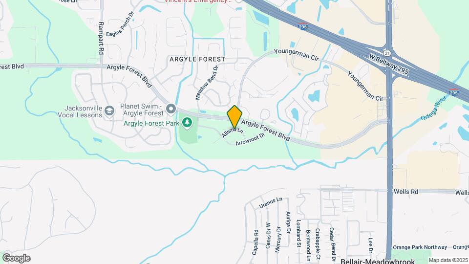 6656 Alisma Ln Map and Location Details