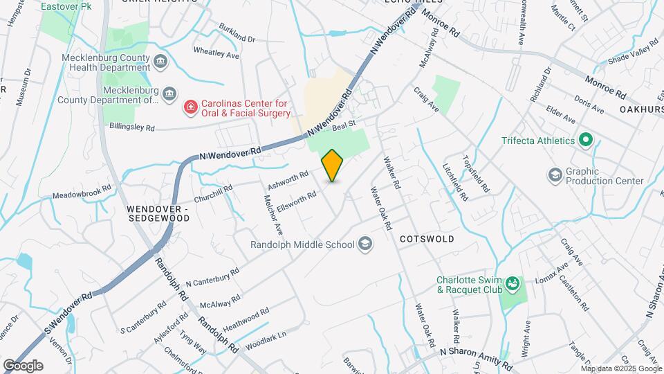 614 Ellsworth Rd Map and Location Details