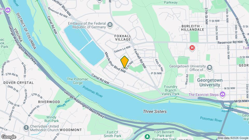 4545 MacArthur Blvd NW, Unit g6 Map and Location Details