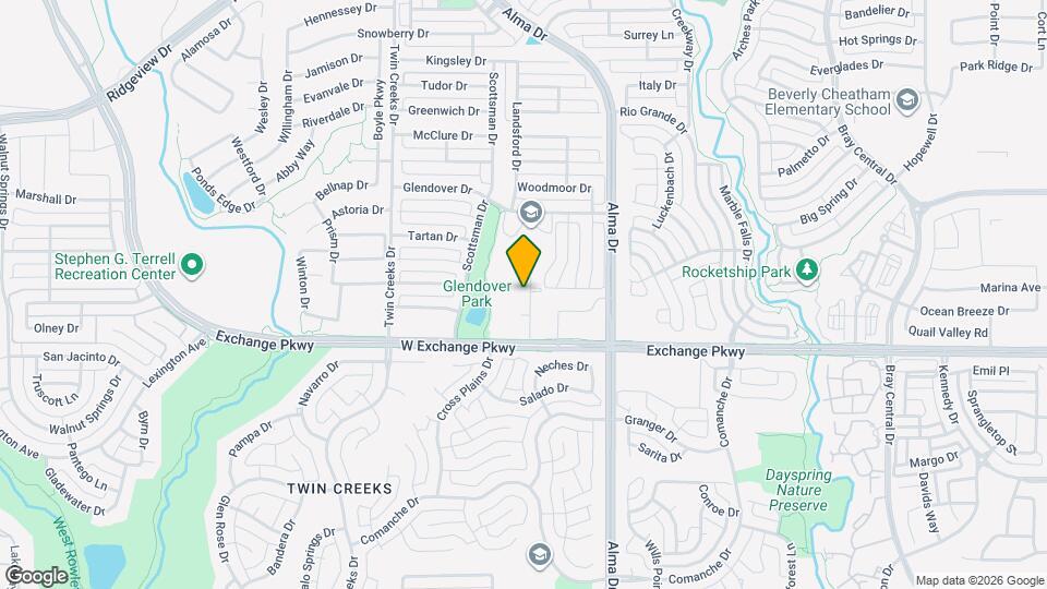 1245 Wiltshire Dr Map and Location Details