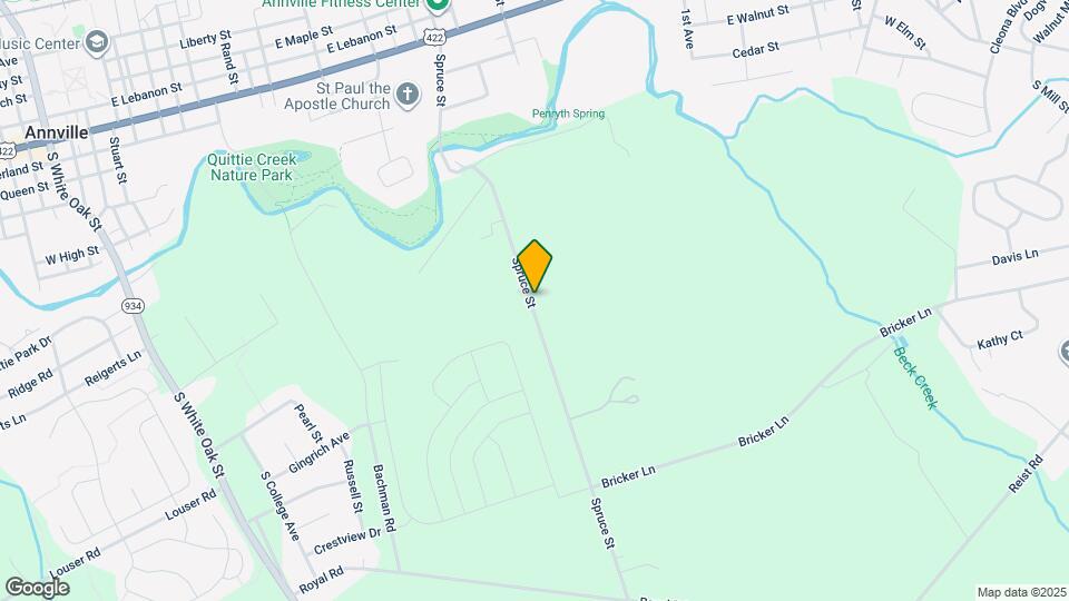 800 Spruce St Map and Location Details