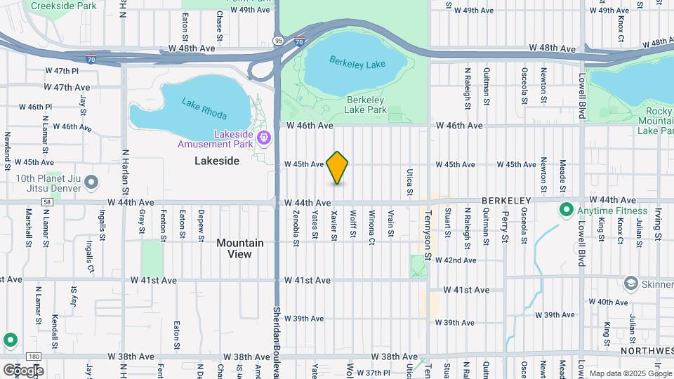 4432 Xavier St Map and Location Details