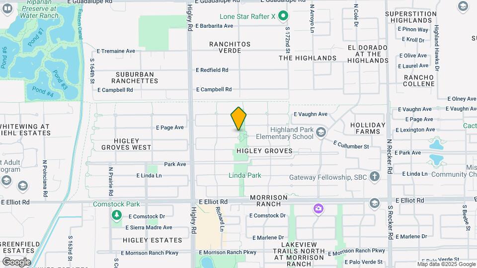 3392 E Lexington Ct Map and Location Details