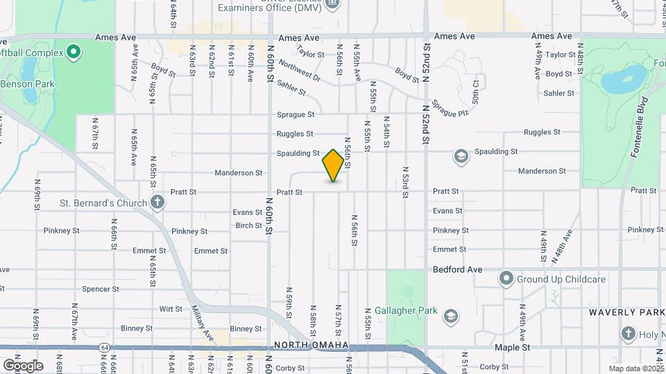 5706 Pratt St Map and Location Details