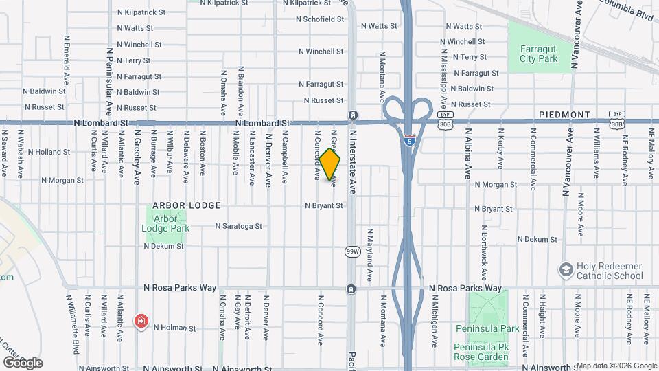 7057 N Greenwich Ave Map and Location Details